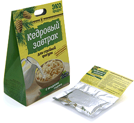 «Кедровый завтрак для стройной фигуры» с ягодами годжи