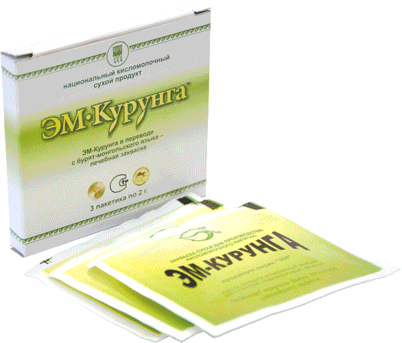 Продукт кисломолочный «ЭМ-Курунга»