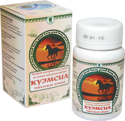 Продукт кисломолочный сухой «КуЭМсил» Тибетское крыло