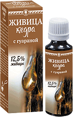 Живица кедра с гуараной